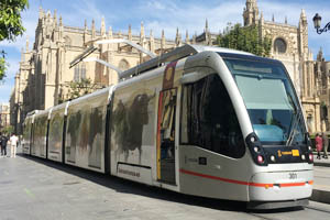 Tranvía en Sevilla